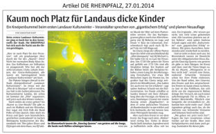 27.01.2014, Die Rheinpfalz